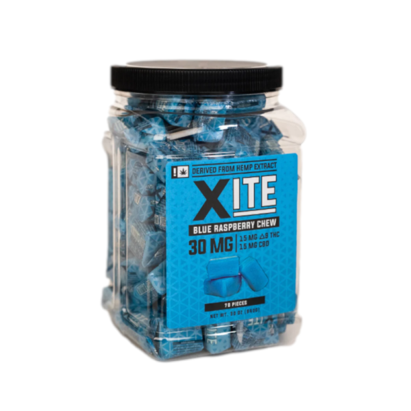 XITE STRAWBERRY CHEW D9 70 CT TUB